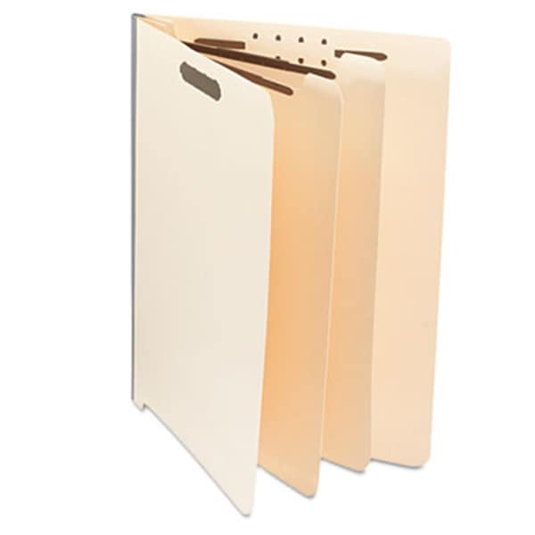 Coolcrafts Manila End Tab Folders with Full Cut; Letter; Six-Section; 10-Box, 10PK CO883150 - main